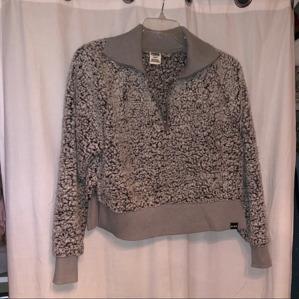 PINK Quarter Zip Sweatshirt